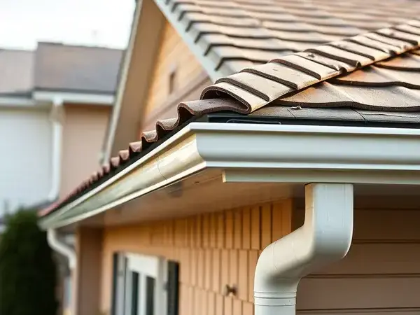 Gutter installation project